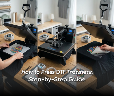 How to Press DTF Transfers: Step-by-Step Guide