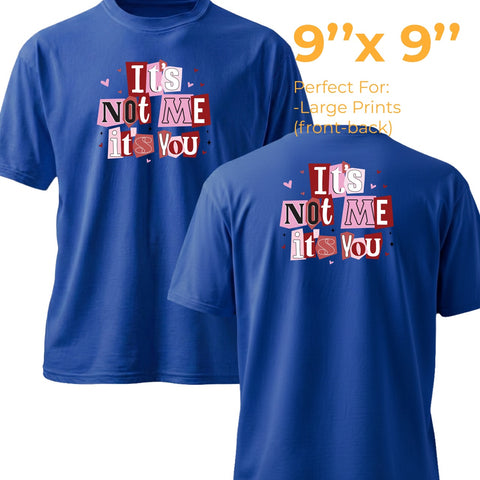 Any Size DTF Transfers