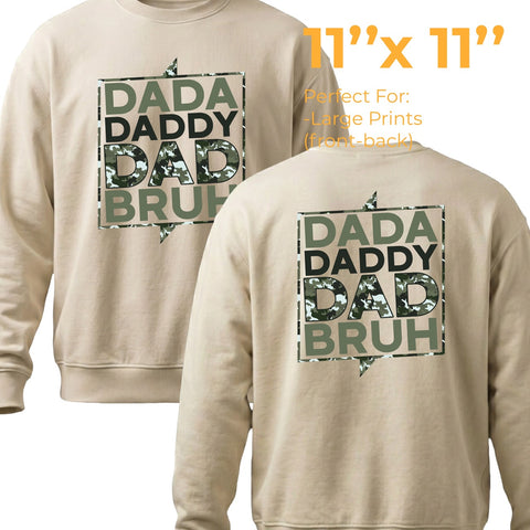 Any Size DTF Transfers