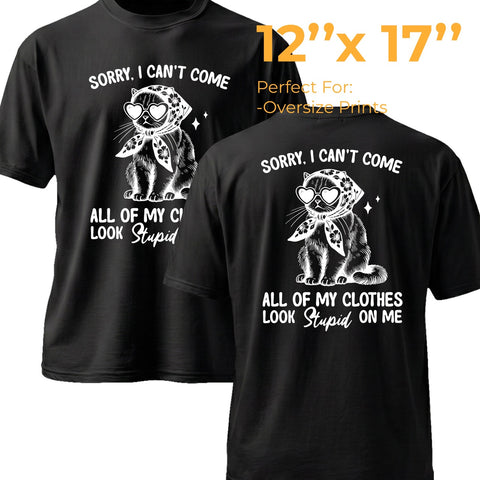 Any Size DTF Transfers