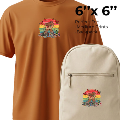 Any Size DTF Transfers