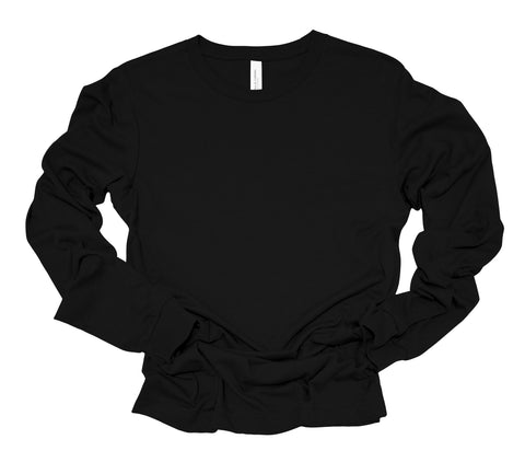 Unisex Long Sleeve Blank Shirt