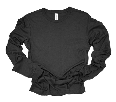 Unisex Long Sleeve Blank Shirt