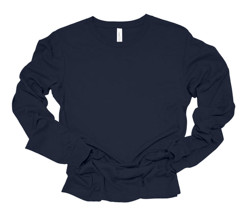 Unisex Long Sleeve Blank Shirt