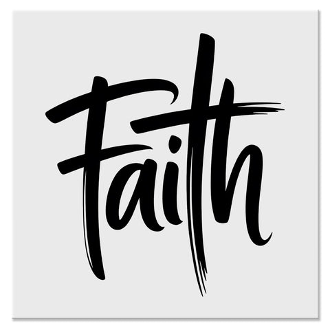Faith Cross Christian Minimal Design - DTF Ready To Press Transfer