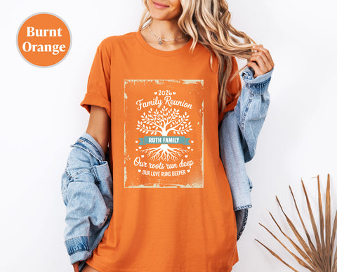 Custom Family Reunion Shirt