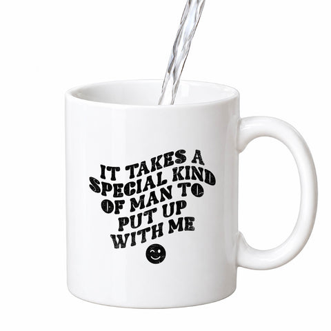 It Takes a Special Kind of Man mug design