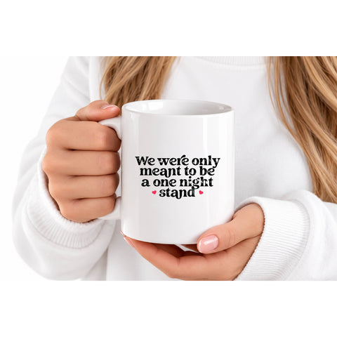 One Night Stand mug design