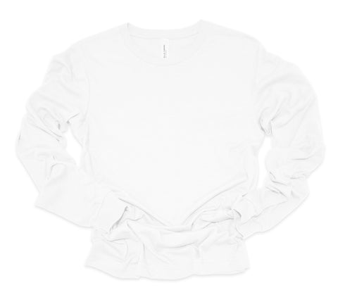 Unisex Long Sleeve Blank Shirt