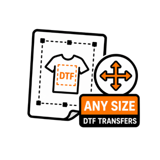 Any Size DTF Transfers