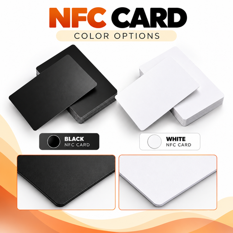 Custom NFC Business Card – Personalized Tap Card for Reviews, Social Media & Digital Links