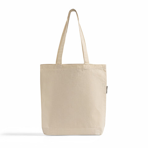 Organic Cotton Canvas Tote Bag – Blank Reusable Eco-Friendly Tote