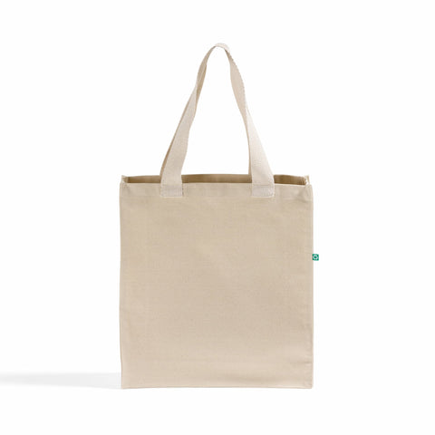 Recycled Canvas Trendy Shopper Tote – Blank Eco-Friendly Tote Bag