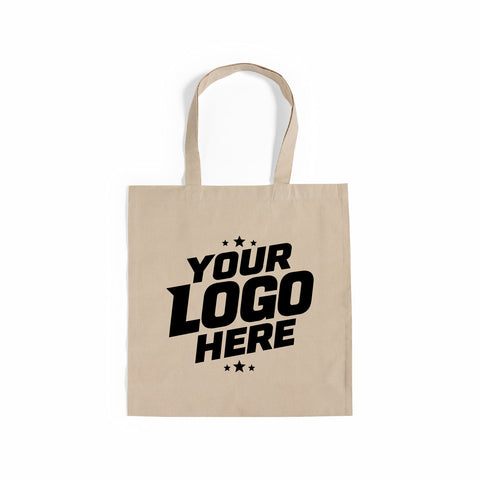 Custom Logo Basic Cotton Tote – Canvas Tote Bag