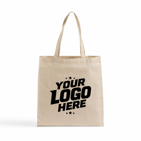 Custom Logo Basic Cotton Tote – Canvas Tote Bag