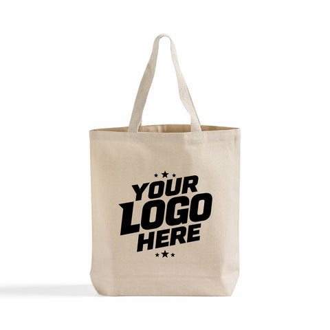Custom Logo Everyday Canvas Tote – Heavyweight Tote Bag