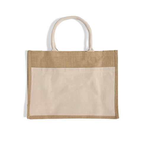 Printer's Favorite Jute Bag – Blank Burlap Tote Bag