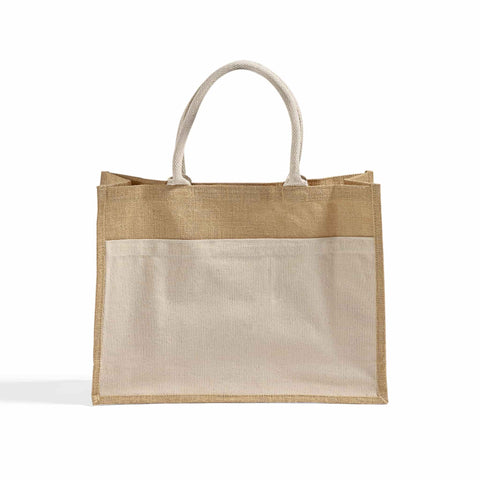 Printer's Favorite Jute Bag – Blank Burlap Tote Bag