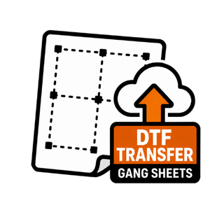 Upload DTF Transfer Gang Sheets