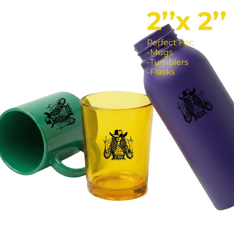 Any Size UV DTF Stickers