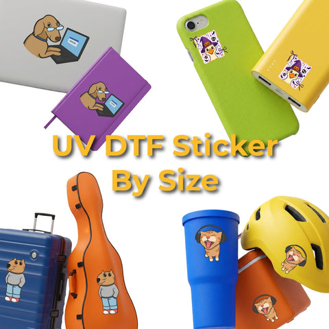 Any Size UV DTF Stickers